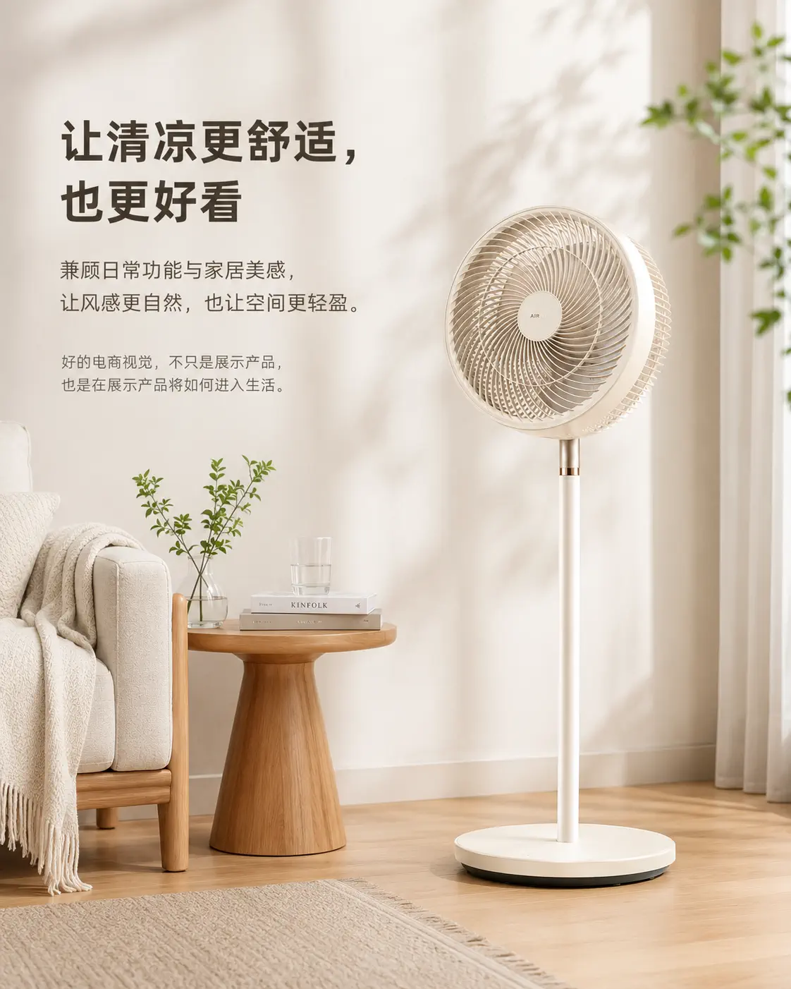 AIR 01｜落地扇京东电商详情页设计 长图 8